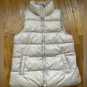 Old Navy Light Pink Puffer Vest